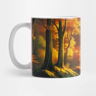 Autumn River in a Golden Afternoon Mug